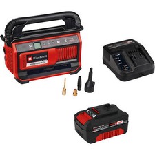 Image of Einhell PRESSITO 18/25 18v Cordless Air Compressor Pump and Inflator 1 x 4ah Li-