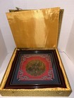 Vintage Brass Hardware Chinese Good Fortune Shadow Box — photo 9