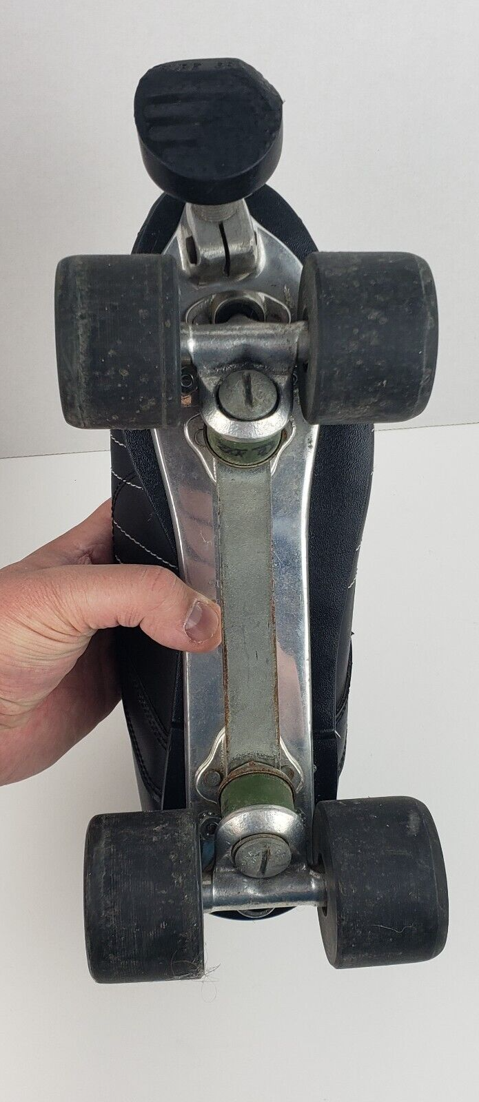 Black LABEDA PACER LT429 Roller Skates Size 10 Vanguard Zinger Wheels