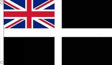 Cornwall Ensign Polyester Flag - Choice of Sizes