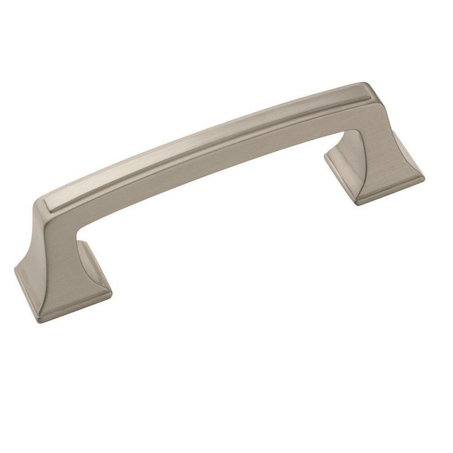 Amerock Mulholland BP53030G10 3 in (76 mm) C-to-C Satin Nickel Cabinet Drawer P Amerock Mulholland BP53030G10 3 in (76 mm) C-to-C Satin Nickel Cabinet Drawer P