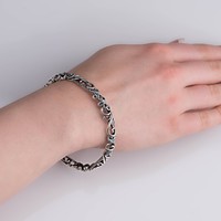 Carolyn Pollack Signature Sterling Bangle Bracelet Average Carolyn Pollack Signature Sterling Bangle Bracelet Average