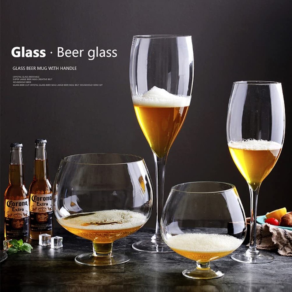 2000ml To 12000ml Super Big Crystal Glass Brandy Glasses Drink Snifters