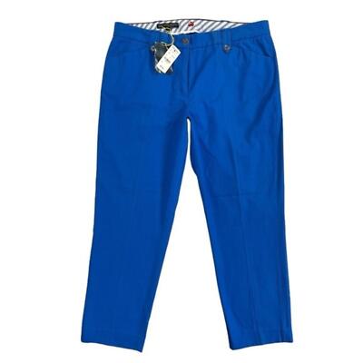 NWT Brooks Brothers Natalie Fit Women s Lightweight Chino Pant size 12 in Blue