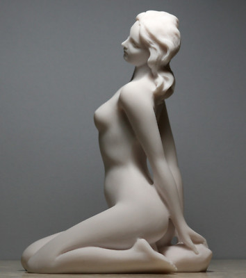 Statue Bronze Femme Nu érotique – Sculpture Figurine Art Antique 20cm Aubaho