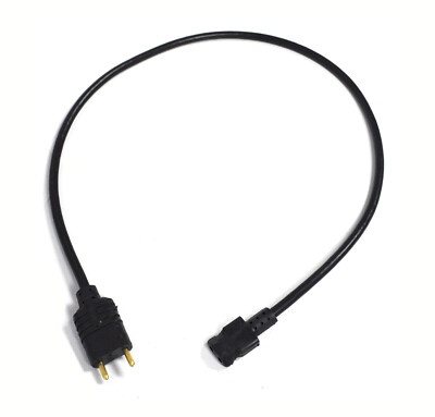 ProTeam 28 Zoll 2-Draht Stecker Anschlusskabel Schwarz PV-105898 1er