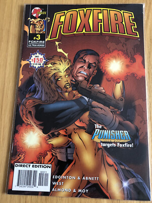 FOX FIRE - MARVEL COMIC-USA APRIL 1996 - VOL 1  #3 VG & BAGGED