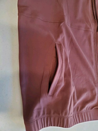 Women's Ebb & Flow Activewear Jacket Lightweight NWT Size M Brown Full Zip Soft - Picture 9 of 13
