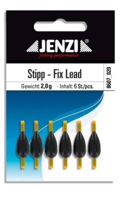 Jenzi Stipp-Fix-Lead – Tropfenblei Mit Silikonsch Produktbild-Vorschau 3