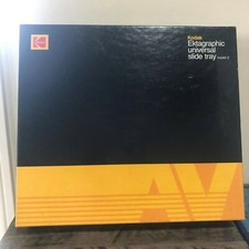Kodak Ektagraphic Universal slide tray, original boxes