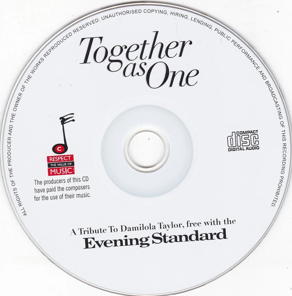 TOGETHER AS ONE A Tribute To Damilola Taylor - Bild 3 von 3