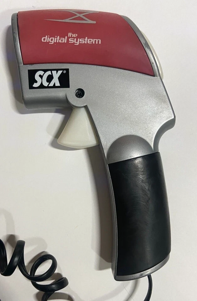 Controlador de velocidad de repuesto SCX Digital System Pit Box 1:32, gatillo blanco Foto 2 de 4