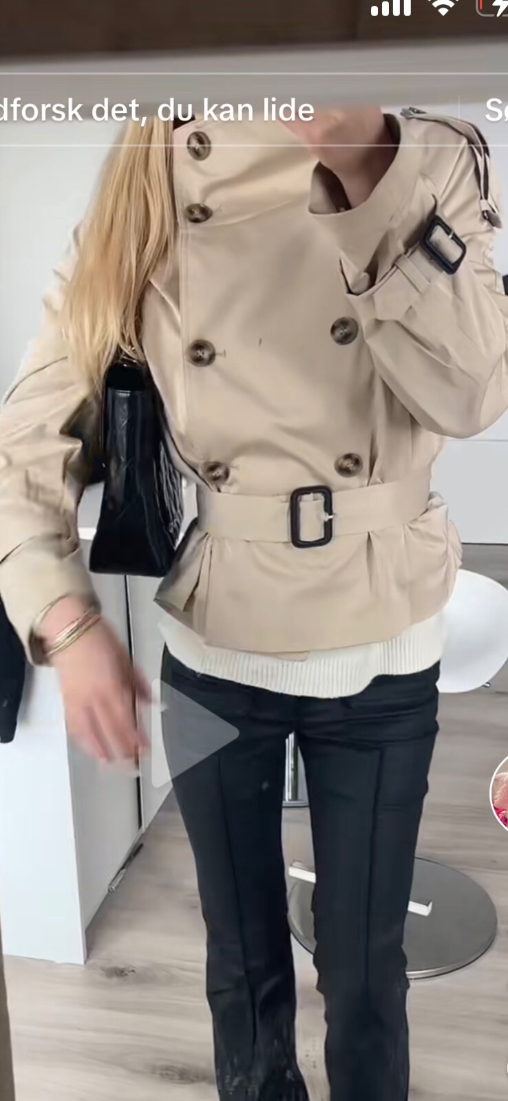 Viral trench coat women