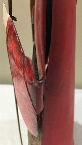 Vintage Bombay Metal Colorful Shiny Shimmering Detailed TALL Nativity RARE ~18”H - Picture 15 of 15