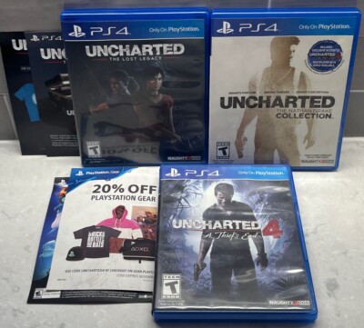 Uncharted: The Lost Legacy+ Uncharted The Nathan Drake Collection+ Uncharted 4