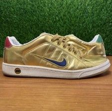 Nike Court Tradition 2 Premium Metallic Gold 2007 Size 10 Sneakers 316902-741