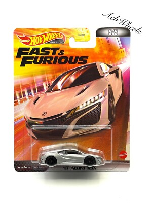 2022 Hot Wheels Premium Replica Fast & Furious '17 Acura NSX 5/5
