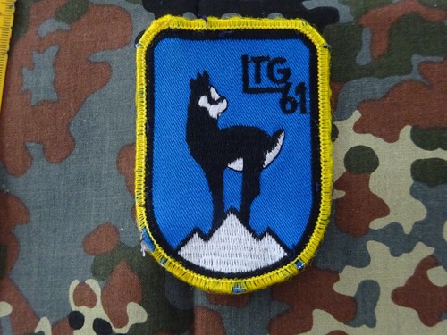 Bundeswehr Verbandsabzeichen Luftwaffe LTG 61 Tansportgeschwader - Afbeelding 1 van 2