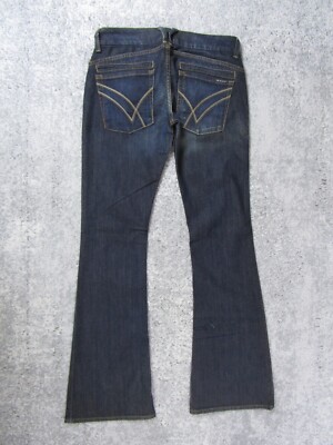 Jean WILLIAM RAST Pour Femme - Taille 26 - Dark Wash Flare 'Sadie Nightshade' - Neuf Avec étiquettes