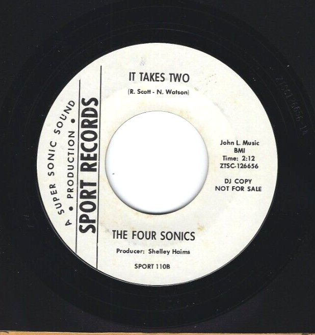 SWEET/NORTHERN SOUL 45 The Four Sonics Sport 110 *promo* | eBay