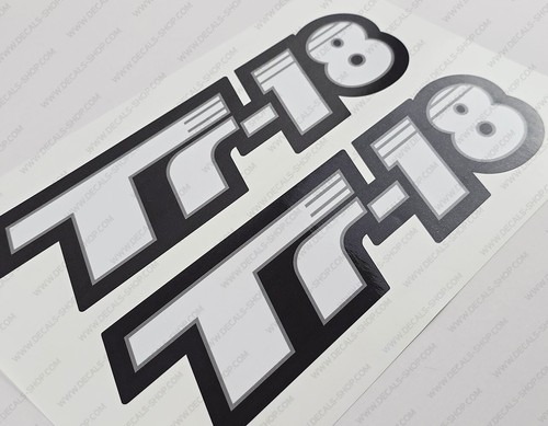TRITON BOATS TR-18 DECALS 2 10.5" LONG - Picture 2 of 5