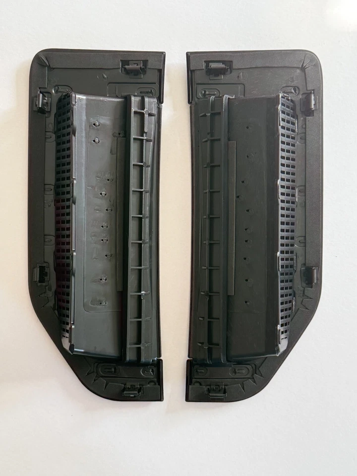 2017-2022 FORD FENDER PLATINUM F250 BLACKOUT NAMEPLATE SIDE BADGES (L/R) PAIR - Image 3 of 3