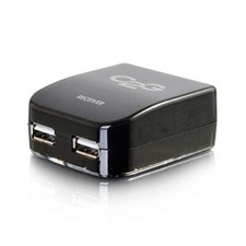 C2G USB Extender, 2 Port USB 1.1 over Cat5, SuperBooster Extender Dongle Rece...