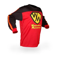 Vintage Style Wheelsmith Motocross Jersey MX Enduro AHRMA motorcycle