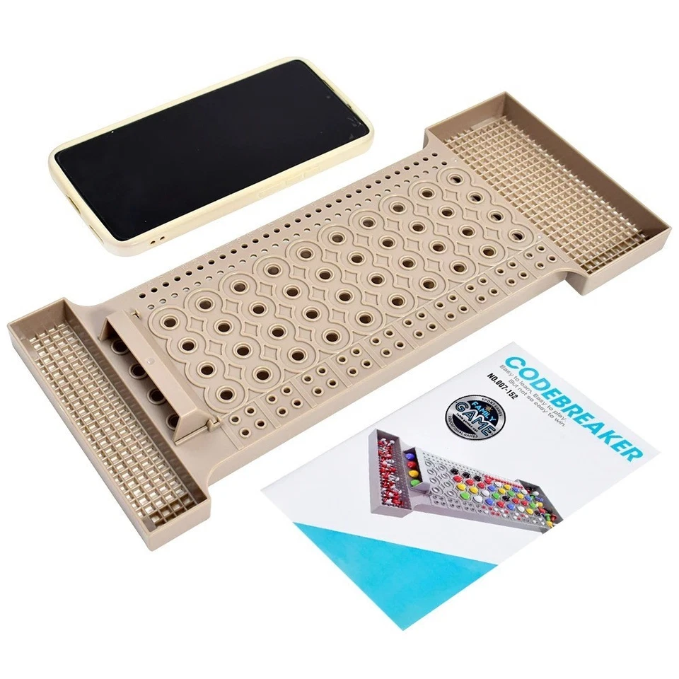 UK Mastermind Classic Code Cracking Board Game Strategy Family Brain Puzzle Toy - Image 4 of 4