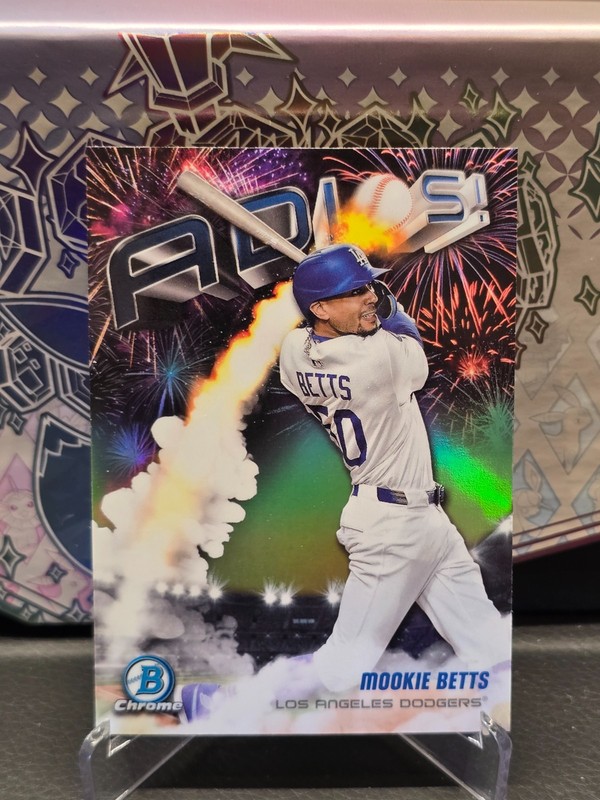 2025 Bowman Chrome #AD-15 Mookie Betts Adios