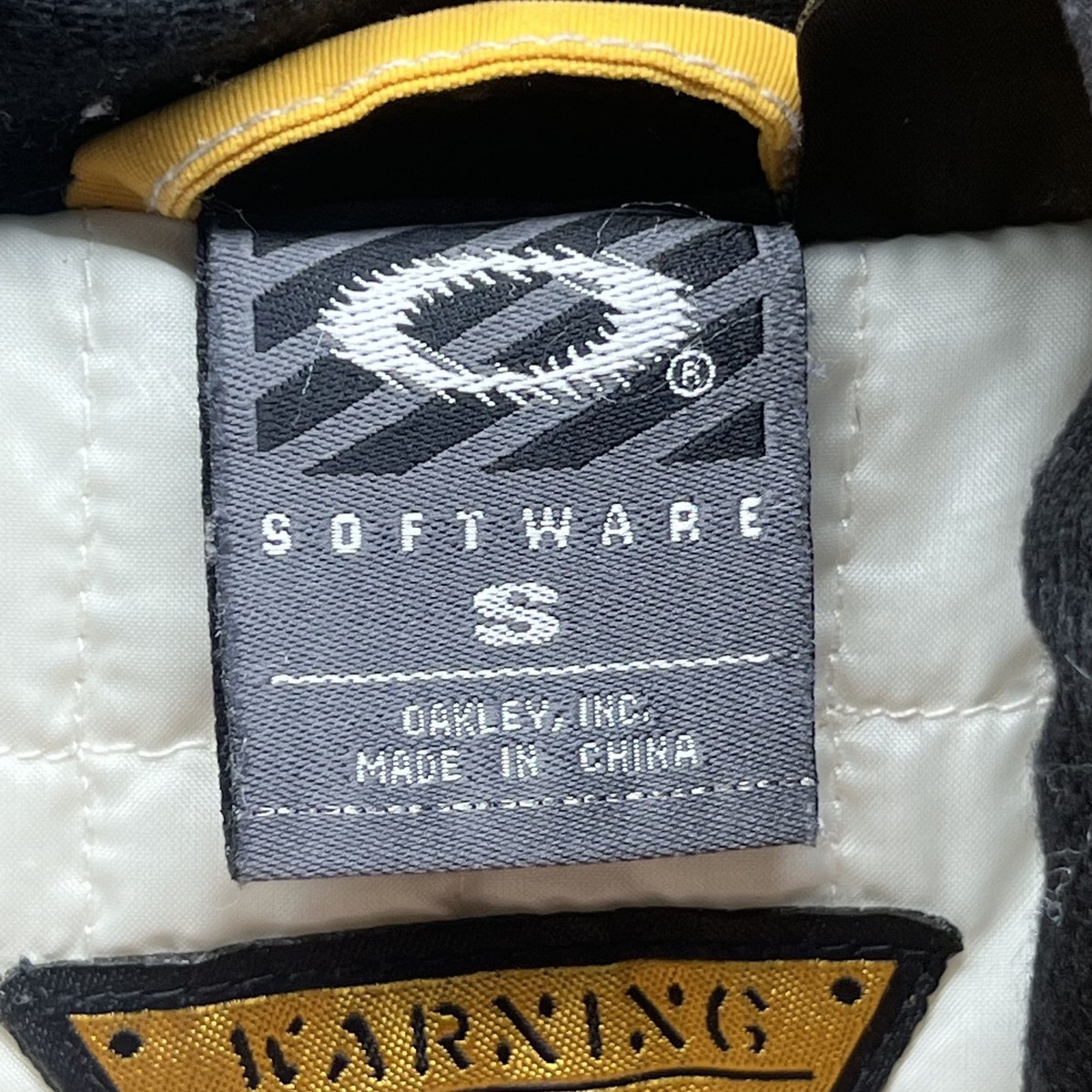Oakley Software Jacket Mens Small Yellow Full Zip Ski Snowboard