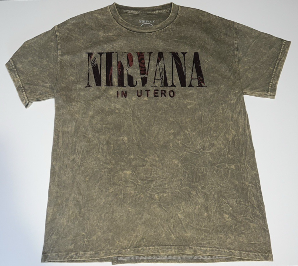 Nirvana In Utero Double-Sided T-Shirt - Size M *NEW*