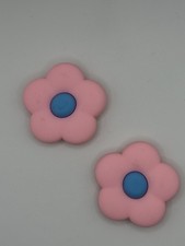 New Charms Bogg Bag Summer Beach Bag Accessories LARGE Decorative Flowers