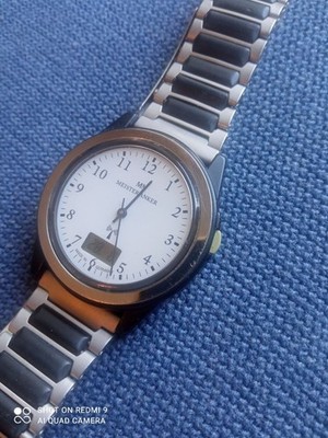 Meister Anker  Radio Controlled Quartz Ana-Digital Vintage Wrist Watch