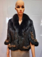 Genuine Mink Bolero Size M