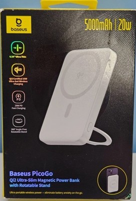Baseus PicoGo Qi2 Ultra-Slim Magnetic Power Bank   New