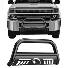 Bull Bar 3 Front Bumper Guard Grille Brush Push Bar For Trucks For Chevy Sil...