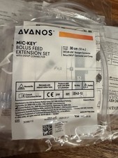 Lot Of 10 Avanos Mic-Key Bolus Feed Extension set