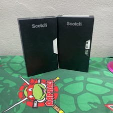 Scotch Video Cassette EG L 750 Beta Max Blank Tape Open Pack Lot Of 2