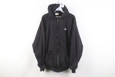 Vtg 80s 90s Streetwear Mens XLT Thermal Waffle Knit Lined Full Zip Hoodie USA