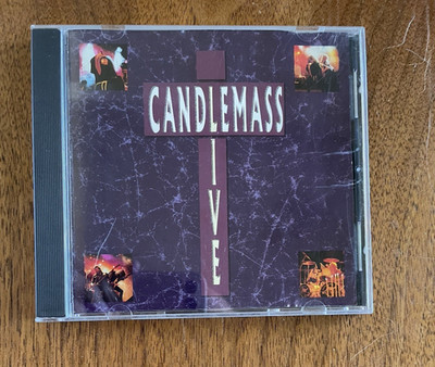 Candlemass - LIVE! - CD - Rare First Press 