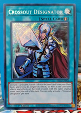Crossout Designator Yu-Gi-Oh! Secret Rare 1st Ed RA02-EN063