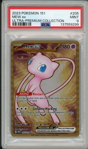 2024 Pokemon MEW 151 Mew Ex Ultra Premium Collection #205 PSA 9