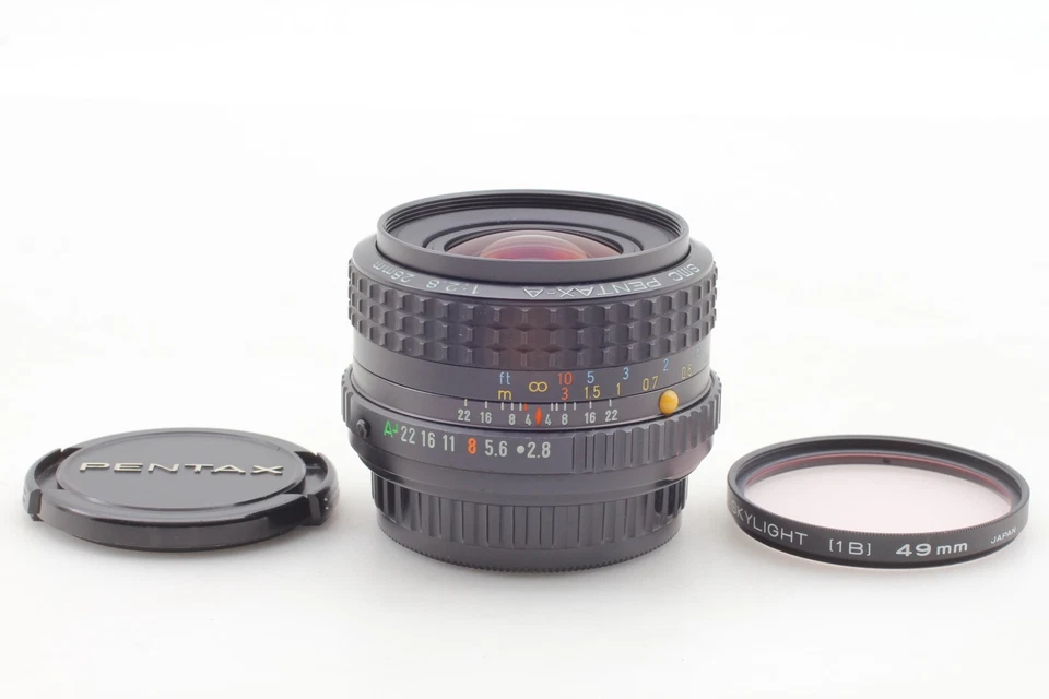 [MINT] Pentax SMC Pentax-A 28mm F/2.8 MF Wide Angle Lens for K Mount From JAPAN - Image 2 of 4