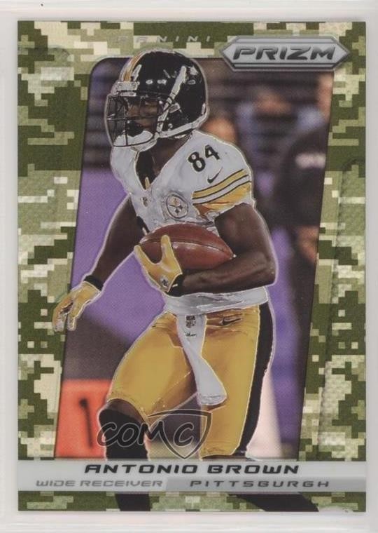 2013 Panini Prizm Target Camo Prizm Antonio Brown #20 0d2