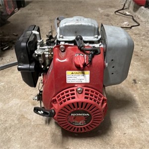Honda GX100 98cc Horizontal Shaft 4-Stroke Gas Engine Red Metal