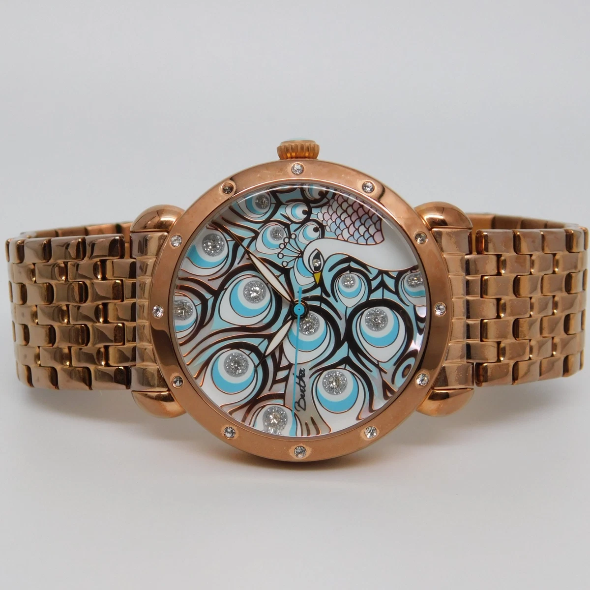 Bertha Katherine Enamel-Designed Bracelet Watch NIB with COA Bertha Wristwatches for sale | eBay main image 3
