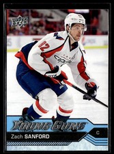 2016-17 Upper Deck Young Guns Zach Sanford Rookie Washington Capitals #215