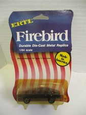 Vintage 1980s ERTL Made In America Series PONTIAC FIREBIRD - MOC/NEW