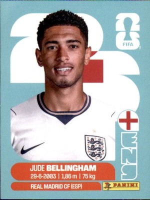 Panini World Cup 2026 Sticker ENG11 - Jude Bellingham - England